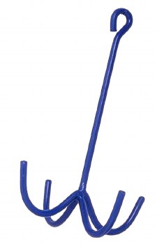 4 Prong Cleaning Hook (Royal Blue)