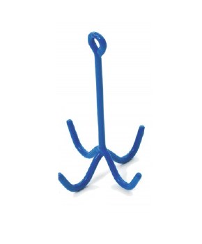 4 Prong Cleaning Hook (Royal Blue)