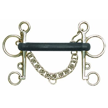 Pelham Hard Rubber Mouth (5 3/4&quot;)