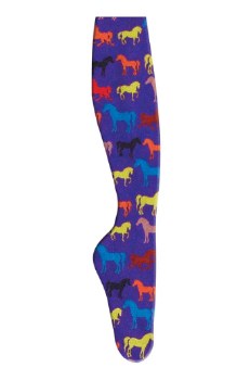 Zocks Kids Boot Socks (Mulit Horse)