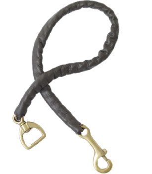 Leather Cover Stud Chain