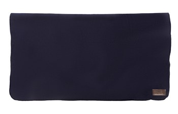 Kentucky Heavy Fleece Rug Square - NAVY (Small)