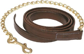 Walsh Leather Lead with 30" Chain