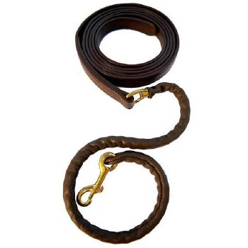 Walsh Leather-Covered Chain Lead