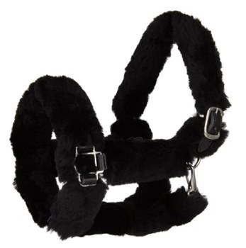 Walsh Black Shipping Halter (Black/Chrome - Oversize)