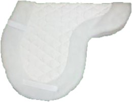 Wilkers Hunter Show Pad Fleece Edge (16")