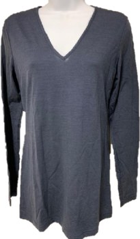 Noel Asmar V-Neck Sweater (Navy/Medium)