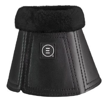EquiFit Bell Boots w/ Black Ultrawool (Small)