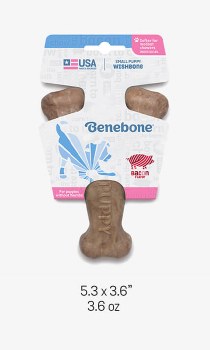 Benebone Small Puppy Wishbone (Bacon)