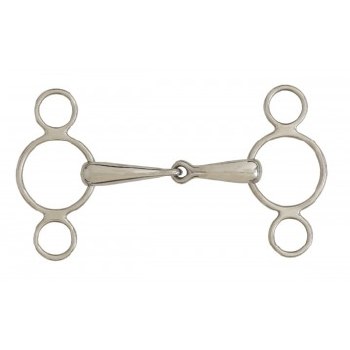 2-Ring Elevator Gag Bit (5 3/4&quot;)