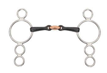 Three Ring Dutch Gag With Lozenge (5&quot;)
