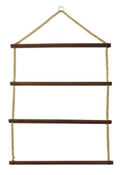 Wood Blanket Rack