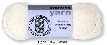 Braiding Yarn (Cream/Light Grey)