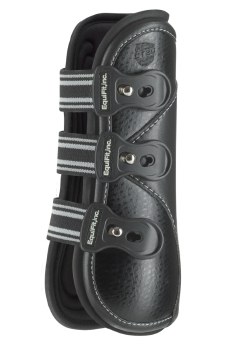 EquiFit D-Teq Front Boot (Black Ostrich/ X-Large)