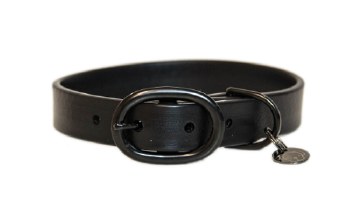 Kentucky Soft Rubber Dog Collar (Large/Black)