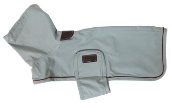 Kentucky Dog Rain Coat (Dusty Blue/XX-Small)