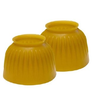 Domestic Bell Boots Ribbed No Velcro (X-Large/Gum)