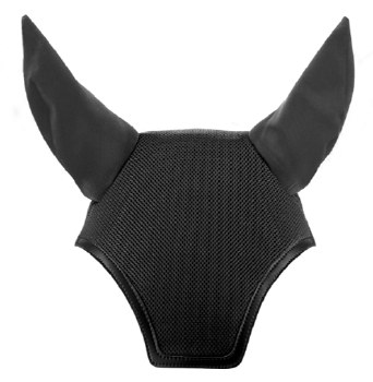 EquiFit Ear Bonnet (Black/Horse)