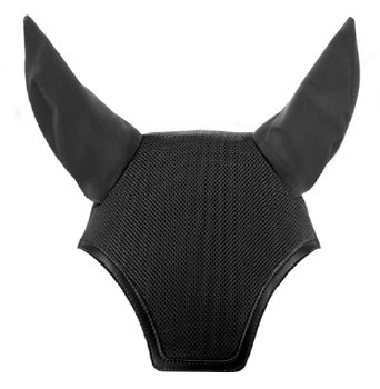 EquiFit Ear Bonnet (Black/Oversize)