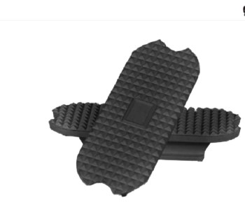 Fillis Stirrup Pads (4 1/2" - BLACK)