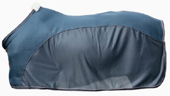 Kentucky Heavy Fleece Rug Square - NAVY (Small)
