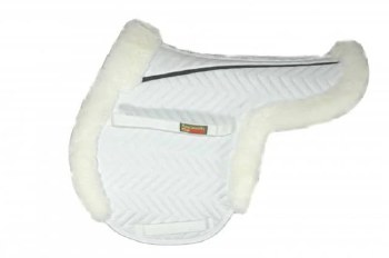 Fleeceworks FXK Tech Sheepskin Pad w/ Partial Trim (Large)