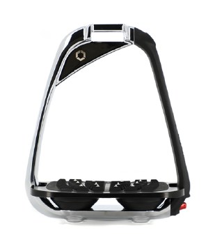 Flex-On IR-ON S Stirrups (Chrome/Black)