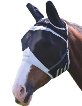 Fine Mesh Fly Mask with Ears (Pony)