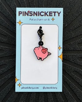 Flying Pig Charm