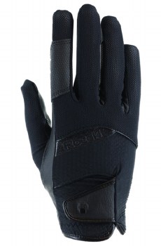 Roeckl Millero Riding Gloves (6.5/ Black)
