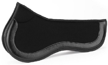 EquiFit ImpacTeq Half Pad (Black Ostrich)