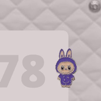 Labubu Number Pin Charm (Pair)