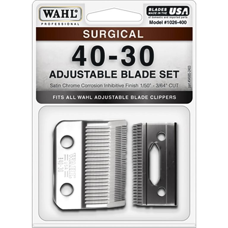 Wahl Replacement Surgical Blade Set Size #40-#30 - Equine 