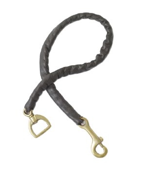 Leather Cover Stud Chain