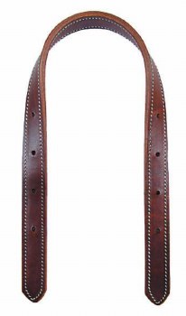 Leather Stitch Crown 1" (Havana/Cob)