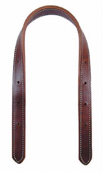 Leather Stitched Crown 3/4" (Havana/Weanling)