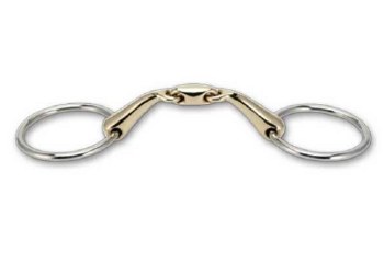 Stubben Angled Loose Ring Snaffle Bent (5")