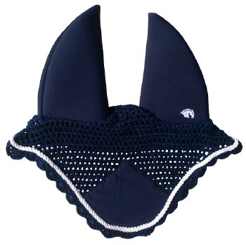 Plughz Sound Off Ear Bonnet (Navy/Whte)