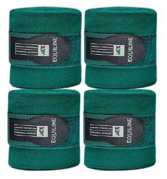 Equiline Polo Bandages (Bottle Green)