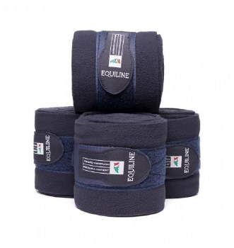 Equiline Polo Bandages (Navy)