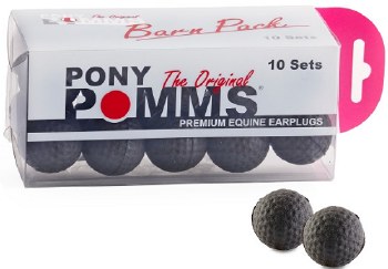 Pomms Ear Plugs Stable Pack (Pony/ 10 Pair)