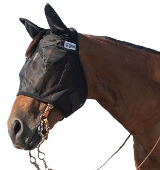 Quiet Ride Fly Mask Standard w/ Ears (Arab/Cob/Small Horse)