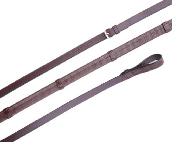 5/8" Rubber Reins With Stops