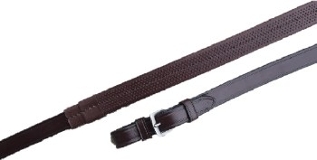 Red Barn Rubber Reins (54")
