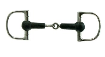 Rubber D Mouth Bit (4")