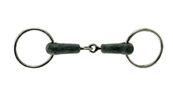Rubber Mouth Snaffle (4 3/4")