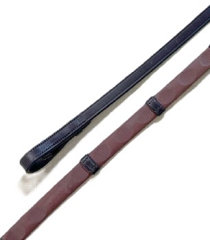 5/8" Thumb Grip Reins With Stops