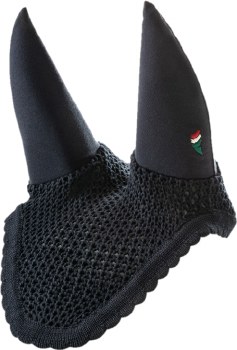 Equiline Soundless Ear Bonnet (Navy/ Horse)