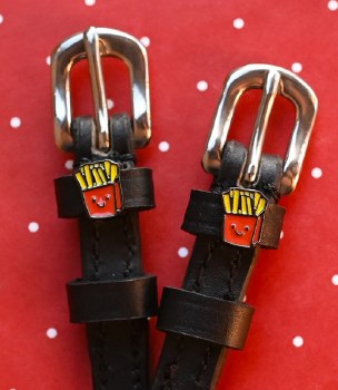 French Fries Spur Straps (17")