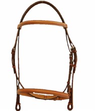 Edgewood Plain Raised 3/4" Bridle